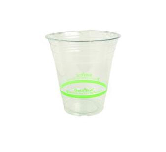 Beta Eco Clear/ Green Cup 12/14oz (360/414ml)