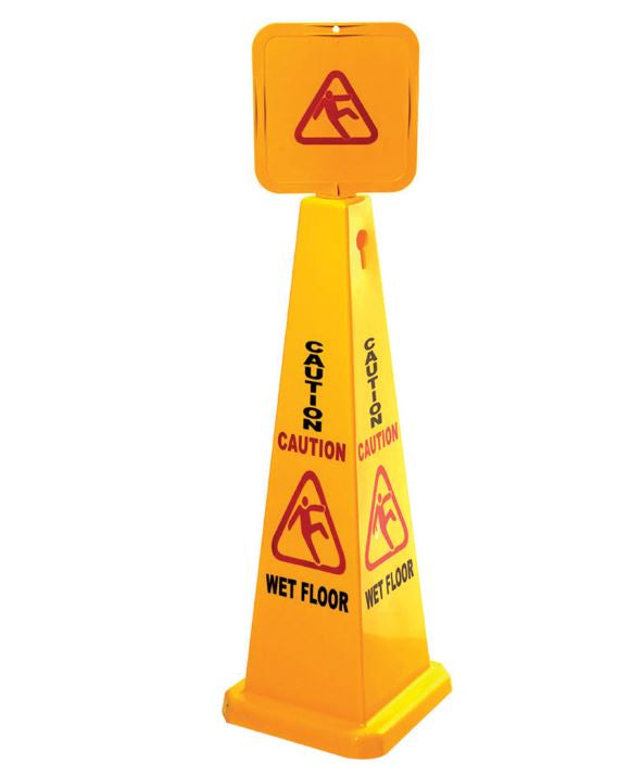 Sabco Cone Caution Wet Floor Sign