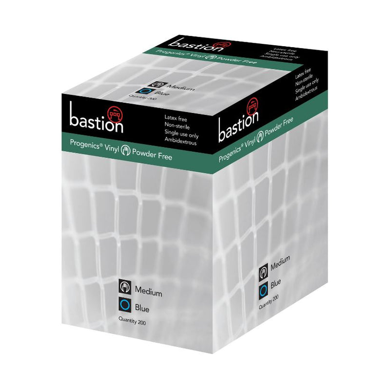 Bastion Progenics Vinyl Blue Powder Free  Xlarge 200 per pkt