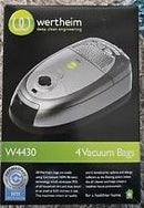 Wertheim W4430 Vacuum Bags