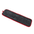 Sabco Microfibre Antibacterial flat mop pad - red