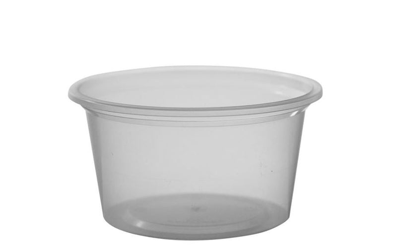 Container Round Dipping Sauce 100ml (1000 per ctn)
