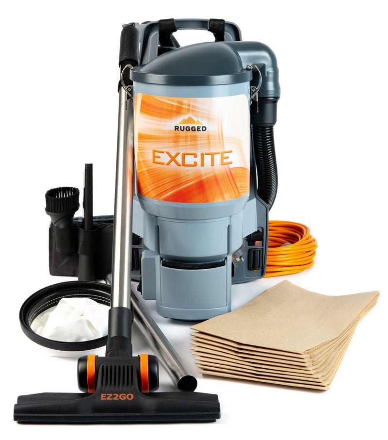 Rugged Excite Back Pack Vacuum