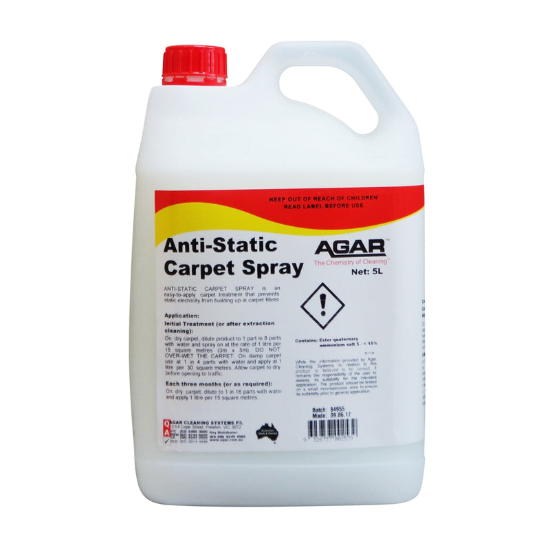 Anti-Static Carpet Spray 5L