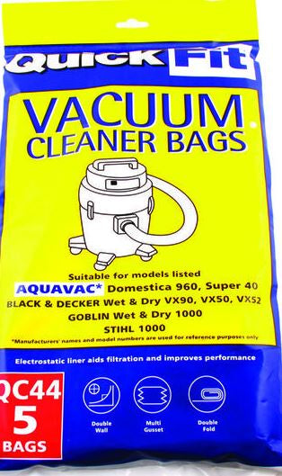 QC44 Vac Bags