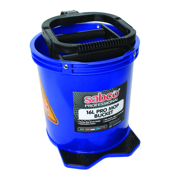 SABCO PRO MOP BUCKET 16L - BLUE