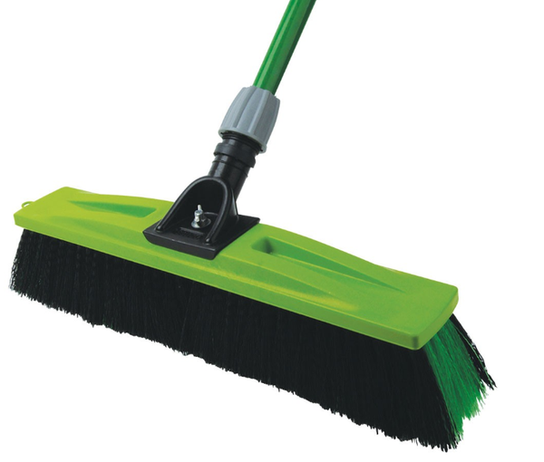 Sabco All Purpose Bristle Broom And Handle 450mm