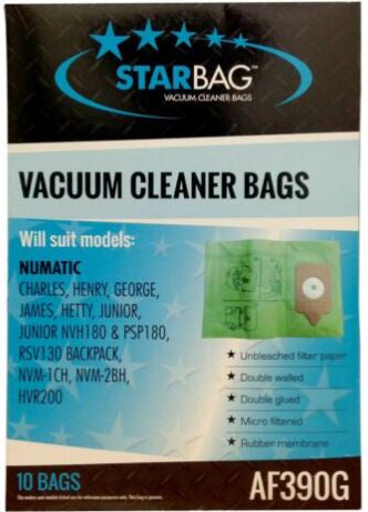 AF390G  Vacuum Bags