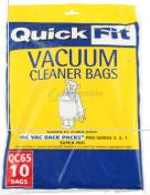 QC65 Pacvac Vac Bags - Pkt 10