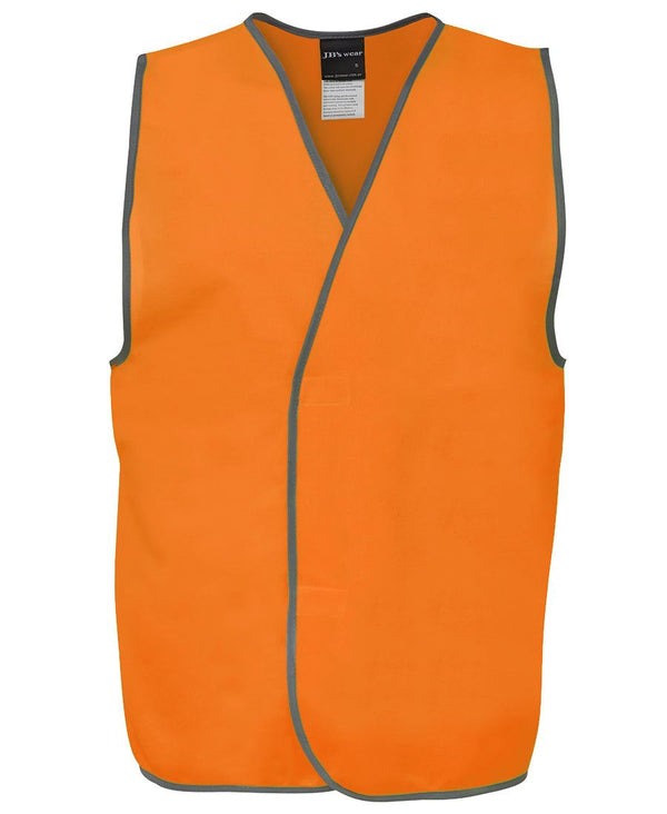 Safety Vest, Day use, Velcro Closure, Orange, X Large