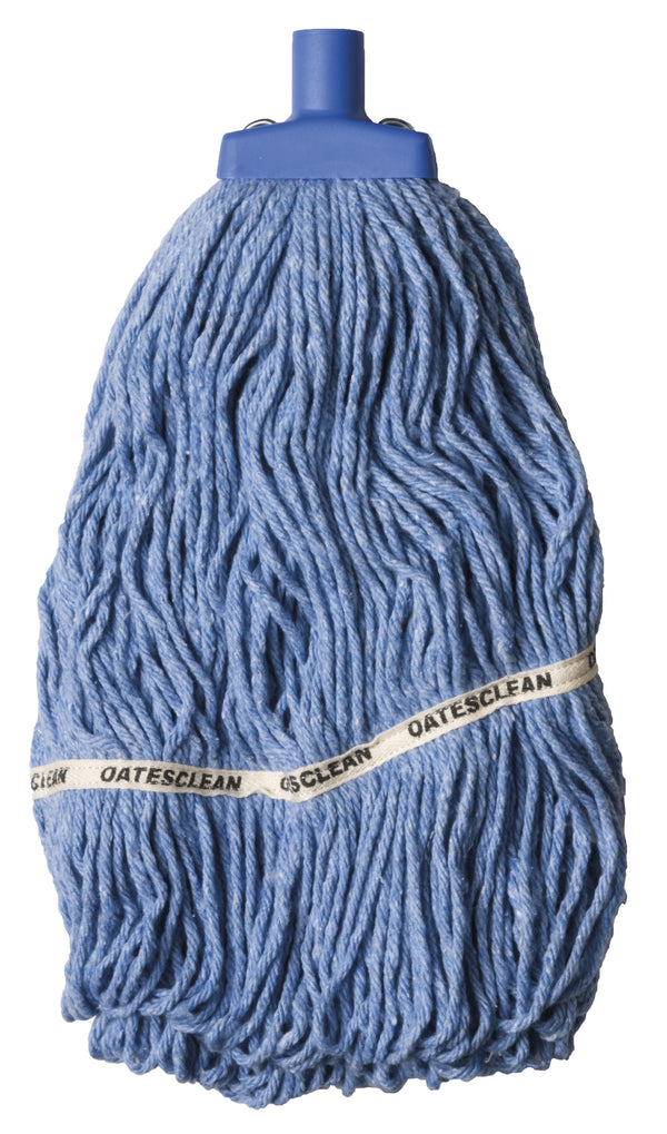 Oates DuraClean Hospital Round Mop Head 350g Blue