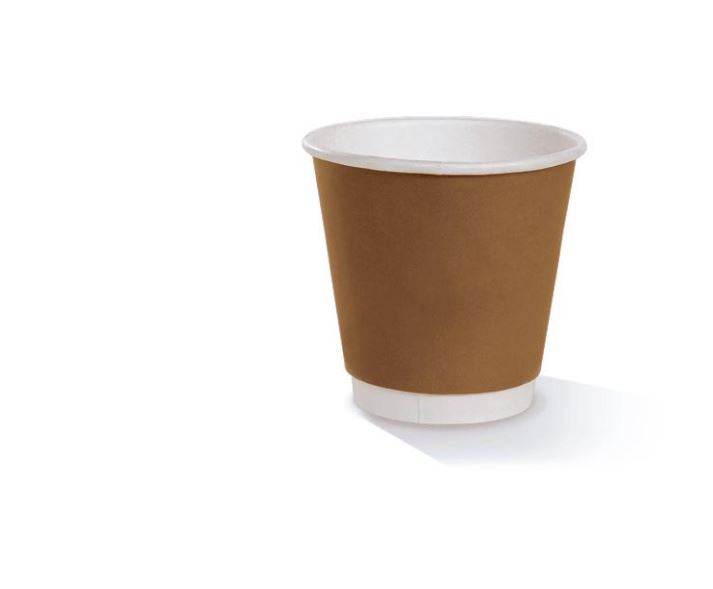 Kraft Coffee Cup D/W 8oz 500 per ctn
