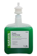 Saraya Foam Hand Soap 1.1L  Green Apple Single unit