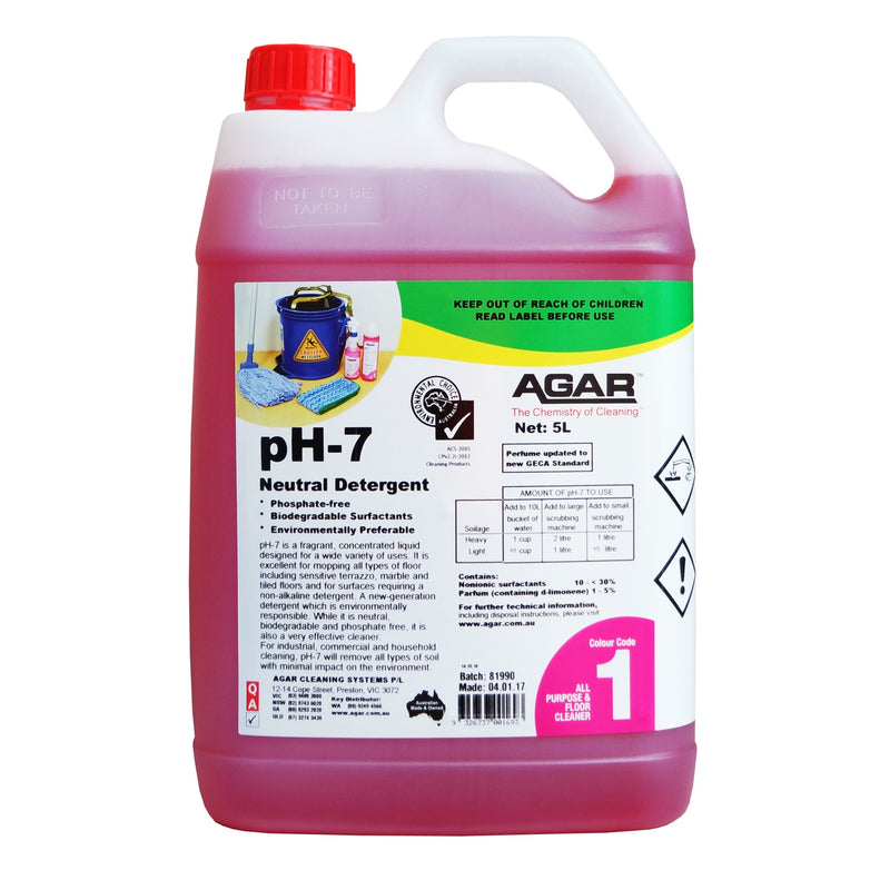 PH7 5L Neutral detergent