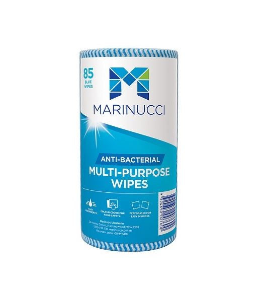 Marinucci Blue Multi-Purpose Anti-Bacterial Wipes