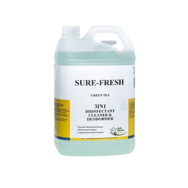 CCW Sure Fresh Green Tea 3 in 1 5L
