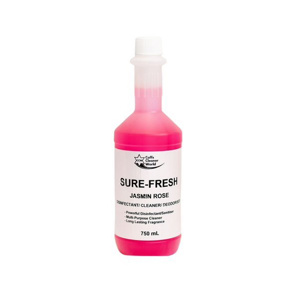 CCW Sure Fresh Jasmin  Rose 3 in1 Disinfectant Cleaner & Deodoriser 750ml