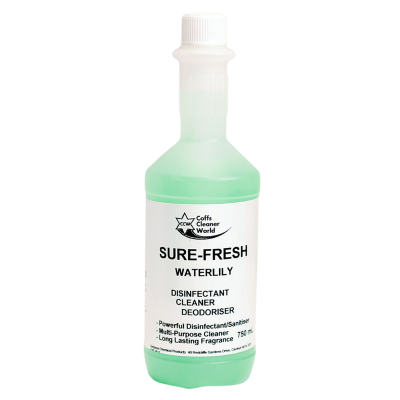 CCW Sure Fresh Waterlily 3 in1 Disinfectant Cleaner & Deodoriser 750ML