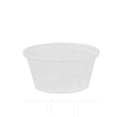 FPA Round Dipping sauce container round 2oz (2500 per ctn)