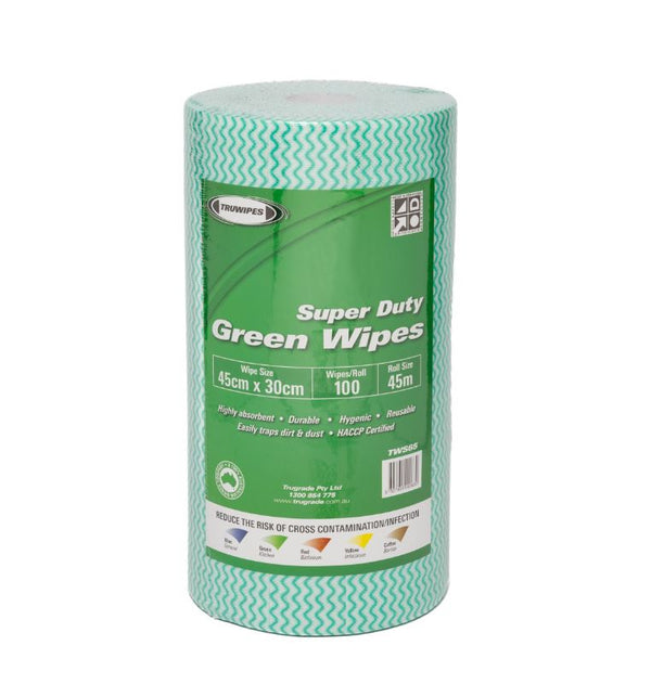 Trugrade Multipurpose Super Duty Perforated Green Roll 30cm x 45cm