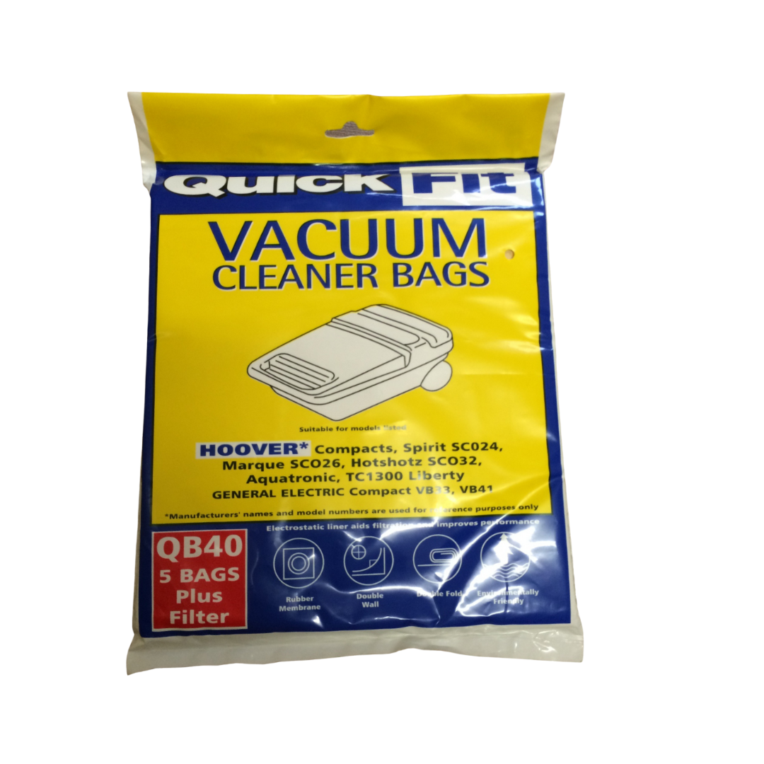 QB40 Vacuum Bags