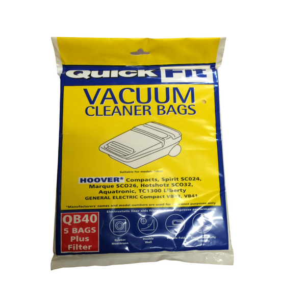 QB40 Vacuum Bags
