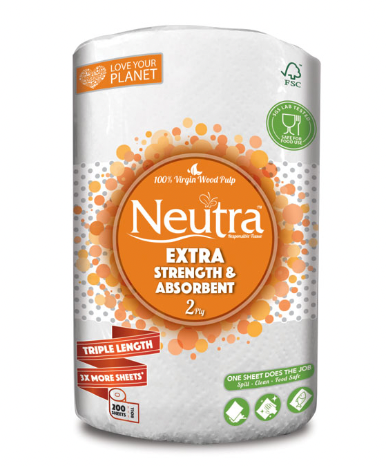 Neutra Extra Strong Kitchen Roll Towel (12 per ctn)