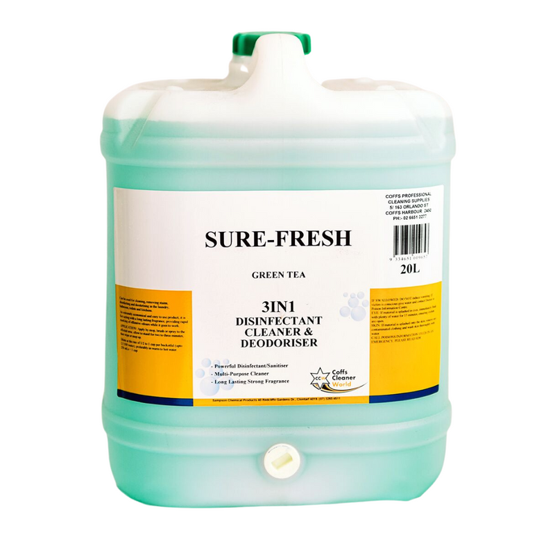 CCW Sure Fresh Green Tea 3 in1 20L