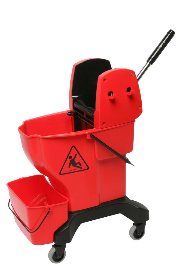 Edco Endro Press Wringer Bucket Complete Red