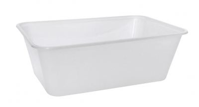 Chanrol  Takeaway Plastic Container Rectangle  750ml CR Series Freezer Safe (500 per carton)