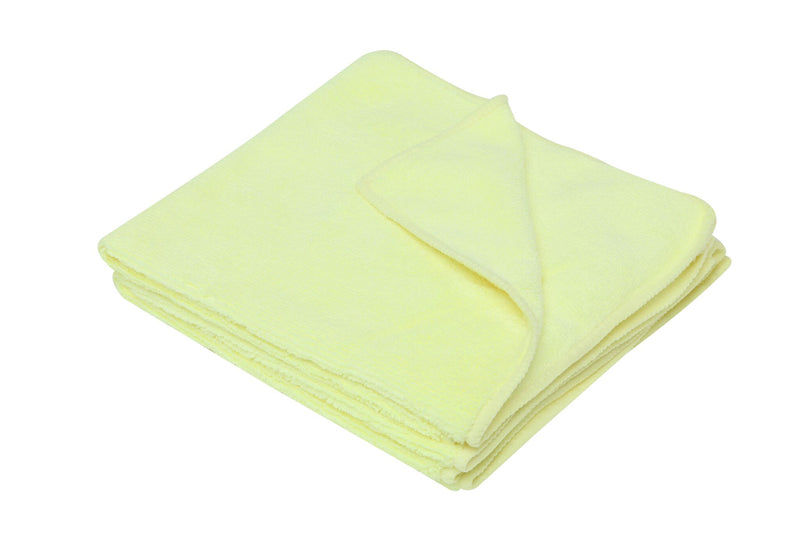 Edco Microfibre Cloth 3 Pack Yellow