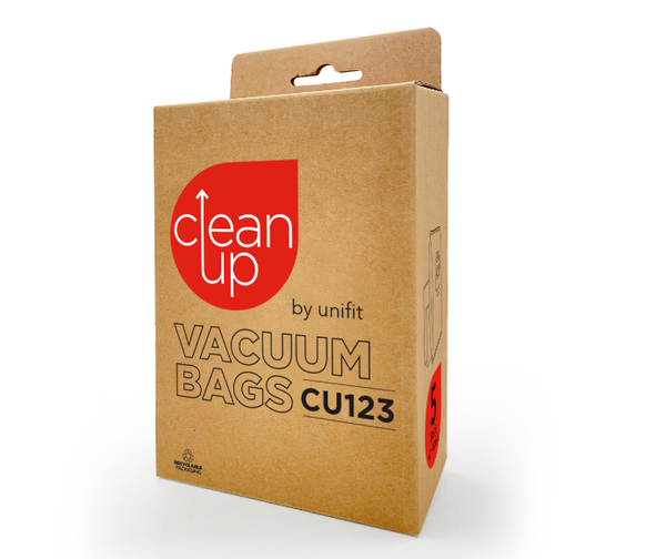 CU123 Vacuum Bags 5 Per Pack