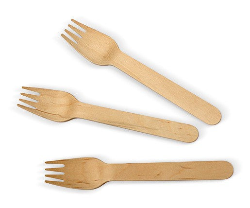 Coated Wooden Fork (2000 pc per ctn)