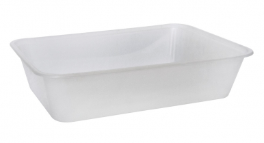 Chanrol   Takeaway Plastic Container Rectangle  500mL CR Series Freezer Safe (500 per carton)