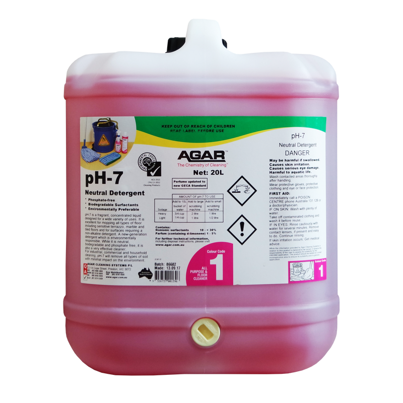 PH7 20L Neutral Detergent