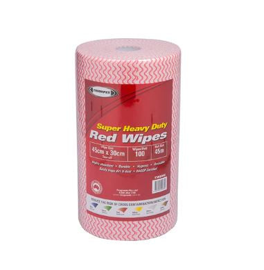 Trugrade Multipurpose Super Duty Perforated Red Roll 30cm x 45cm